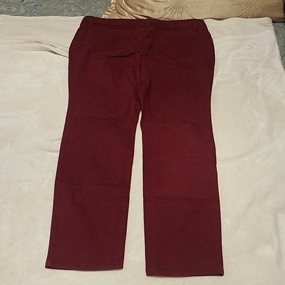 Burgundy pants - Picture 2 of 2